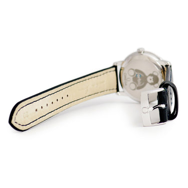 腕時計 オメガ OMEGA デ ヴィル プレステージ コーアクシャル オービス 424.13.40.20.03.003 自動巻き メンズ デイト テディベア