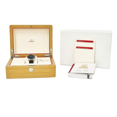 腕時計 オメガ OMEGA デ ヴィル プレステージ コーアクシャル オービス 424.13.40.20.03.003 自動巻き メンズ デイト テディベア