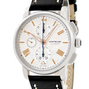 腕時計 モンブラン Montblanc スター 4810 クロノグラフ 105856 自動巻き メンズ ギョウシェ デイト ローマン バー シルバー