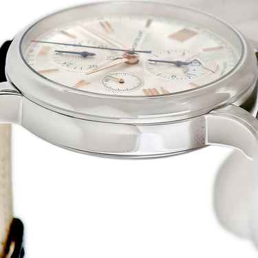 腕時計 モンブラン Montblanc スター 4810 クロノグラフ 105856 自動巻き メンズ ギョウシェ デイト ローマン バー シルバー