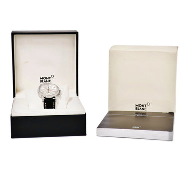 腕時計 モンブラン Montblanc スター 4810 クロノグラフ 105856 自動巻き メンズ ギョウシェ デイト ローマン バー シルバー