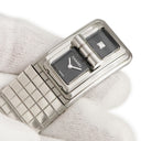 腕時計 シャネル CHANEL コード ココ H5144 クオーツ レディース 純正ダイヤ マドモアゼルクラスプ ブラック シルバー