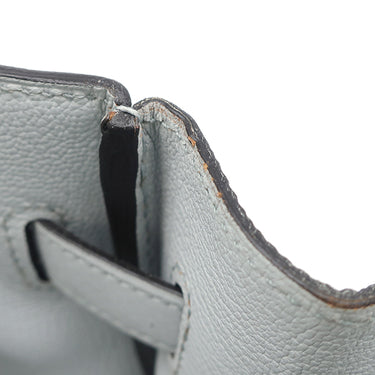 エルメス HERMES バーキン35 ブルーペール トゴ ハンドバッグ ゴールド金具 ライトブルー