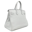 エルメス HERMES バーキン35 ブルーペール トゴ ハンドバッグ ゴールド金具 ライトブルー