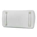 エルメス HERMES バーキン35 ブルーペール トゴ ハンドバッグ ゴールド金具 ライトブルー