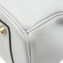 エルメス HERMES バーキン35 ブルーペール トゴ ハンドバッグ ゴールド金具 ライトブルー