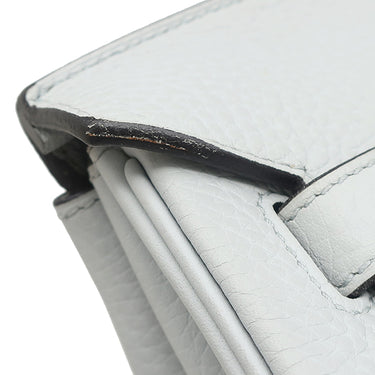 エルメス HERMES バーキン35 ブルーペール トゴ ハンドバッグ ゴールド金具 ライトブルー