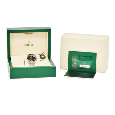 腕時計 ロレックス ROLEX サブマリーナー 41 124060 ランダム番 自動巻き メンズ ランダム番 ブラック 黒 逆回転防止ベゼル ベンツ針