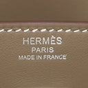エルメス HERMES バーキン25 エトゥープ ヴォースイフト ハンドバッグ シルバー金具 グレージュ