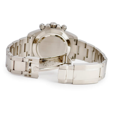 腕時計 ロレックス ROLEX コスモグラフ デイトナ 116509 ランダム番 自動巻き メンズ ランダム番 K18WG無垢 シルバー ブラック クロノグラフ