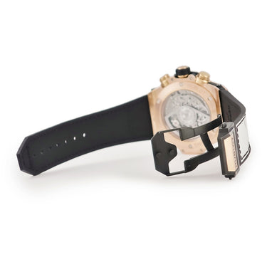 腕時計 ウブロ HUBLOT ビッグバン ウニコ キングゴールド パヴェ 421.OX.1180.RX.1704 自動巻き メンズ K18KG×Ti 純正ダイヤ デイト