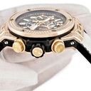 腕時計 ウブロ HUBLOT ビッグバン ウニコ キングゴールド パヴェ 421.OX.1180.RX.1704 自動巻き メンズ K18KG×Ti 純正ダイヤ デイト