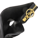 ルイヴィトン LOUIS VUITTON ポルトフォイユ ルー M81599 ブラック レザー ラムレザー 二つ折り財布 ゴールド金具 ミニ財布 黒 クッサン