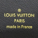 ルイヴィトン LOUIS VUITTON ポルトフォイユ ルー M81599 ブラック レザー ラムレザー 二つ折り財布 ゴールド金具 ミニ財布 黒 クッサン