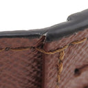 ルイヴィトン LOUIS VUITTON オーガナイザー ドゥ ポッシュ N00138 バーズダミエエベヌ レザー LVバーズダミエエベヌキャンバス カードケース 茶 マルチカラー 二つ折り