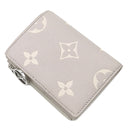 ルイヴィトン LOUIS VUITTON ポルトフォイユ リサ M13797 ブリュームグレー×ホワイトクオーツ モノグラムアンプラント 二つ折り財布 ゴールド金具 コンパクト財布 バイカラー