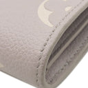 ルイヴィトン LOUIS VUITTON ポルトフォイユ リサ M13797 ブリュームグレー×ホワイトクオーツ モノグラムアンプラント 二つ折り財布 ゴールド金具 コンパクト財布 バイカラー