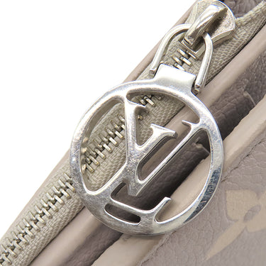 ルイヴィトン LOUIS VUITTON ポルトフォイユ リサ M13797 ブリュームグレー×ホワイトクオーツ モノグラムアンプラント 二つ折り財布 ゴールド金具 コンパクト財布 バイカラー