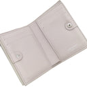 ルイヴィトン LOUIS VUITTON ポルトフォイユ リサ M13797 ブリュームグレー×ホワイトクオーツ モノグラムアンプラント 二つ折り財布 ゴールド金具 コンパクト財布 バイカラー