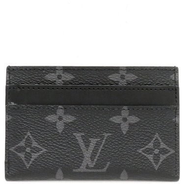 ルイヴィトン LOUIS VUITTON ポルト カルト ダブル M62170 モノグラムエクリプス モノグラムエクリプス カードケース 黒 カード入れ