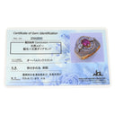 ノンブランド NON BRAND ルビー ダイヤ レッド×イエローゴールド K18YG ルビー ダイヤモンド リング 指輪 イエローゴールド Au750 18K 18金 赤 オーバルミックスカット 16.5号