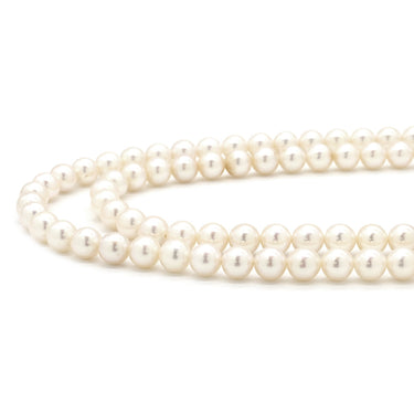 ノンブランド NON BRAND あこやパール 8.5mm 4Pルビー 2連 パールホワイトXゴールド パール K14 ルビー ネックレス 真珠 アコヤパール 白 ピンク ラウンドシェイプ