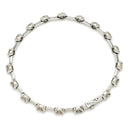 デビアス DE BEERS LINE ラインブレスレット ホワイトゴールド K18WG ダイヤモンド ブレスレット ダイヤブレスレット