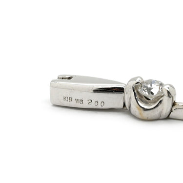 デビアス DE BEERS LINE ラインブレスレット ホワイトゴールド K18WG ダイヤモンド ブレスレット ダイヤブレスレット