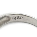 ノンブランド NON BRAND サファイア ダイヤ リング イエローゴールド×プラチナシルバー K18YG Pt900 サファイア ダイヤモンド リング 指輪 Au750 18K Pt900 ブルー コンビ 4.32ct 12号