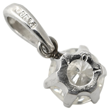 ノンブランド NON BRAND ダイヤモンド 1.01ct プラチナシルバー Pt900 ダイヤモンド ペンダントトップ 1石 1P 1粒 ブリリアントカット ネックレストップ チャーム Pt900