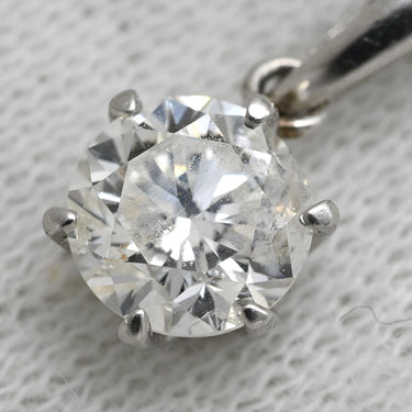 ノンブランド NON BRAND ダイヤモンド 1.01ct プラチナシルバー Pt900 ダイヤモンド ペンダントトップ 1石 1P 1粒 ブリリアントカット ネックレストップ チャーム Pt900