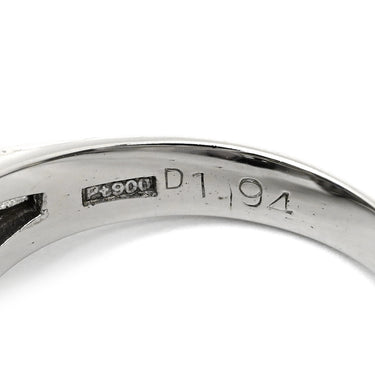 ノンブランド NON BRAND ブルーサファイア ダイヤ ブルー×プラチナシルバー Pt900 サファイア ダイヤモンド リング 指輪 5.60ct Pt900 プラチナム 青 ペアーシェイプカット パヴェ 14号