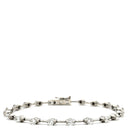 デビアス DE BEERS LINE ラインブレスレット ホワイトゴールド K18WG ダイヤモンド ブレスレット ダイヤブレスレット