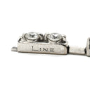 デビアス DE BEERS LINE ラインブレスレット ホワイトゴールド K18WG ダイヤモンド ブレスレット ダイヤブレスレット