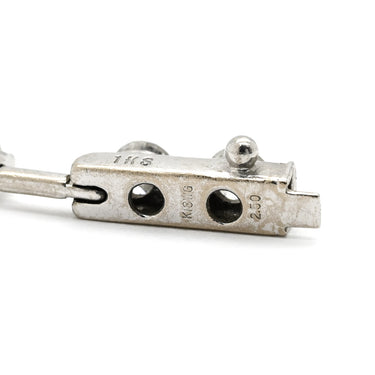 デビアス DE BEERS LINE ラインブレスレット ホワイトゴールド K18WG ダイヤモンド ブレスレット ダイヤブレスレット