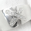 ショーメ CHAUMET リアン ホワイトゴールド K18WG ダイヤモンド ＃51 リング 指輪 Chaumet 750 WG 18K 18金 ダイヤ リアン ドゥ リング クロスモチーフ 11号