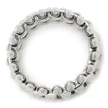 カルティエ Cartier クラッシュ ドゥ カルティエ MM B4233062 ホワイトゴールド K18WG #62 リング 指輪 ミディアムモデル ホワイトゴールド Au750 18K 21.5号