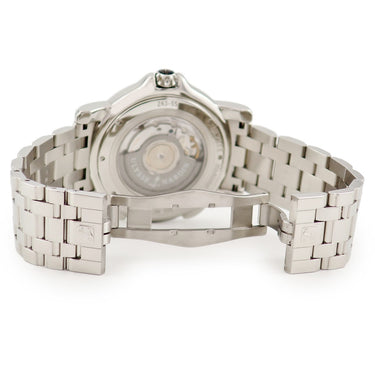 腕時計 ユリスナルダン ULYSSE NARDIN デュアルタイム 42mm 243-55 自動巻き メンズ OH済 ビッグデイト ブラック スモールセコンド