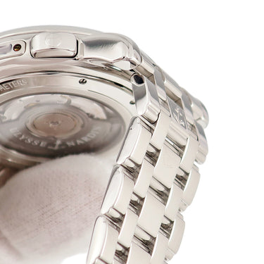 腕時計 ユリスナルダン ULYSSE NARDIN デュアルタイム 42mm 243-55 自動巻き メンズ OH済 ビッグデイト ブラック スモールセコンド