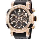 腕時計 ロマンジェローム ROMAIN JEROME アロー マリン 1M45C.OOOR.1518.RB.1101 自動巻き メンズ K18RG無垢 純正ダイヤ クロノグラフ