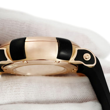 腕時計 ロマンジェローム ROMAIN JEROME アロー マリン 1M45C.OOOR.1518.RB.1101 自動巻き メンズ K18RG無垢 純正ダイヤ クロノグラフ