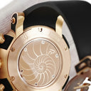 腕時計 ロマンジェローム ROMAIN JEROME アロー マリン 1M45C.OOOR.1518.RB.1101 自動巻き メンズ K18RG無垢 純正ダイヤ クロノグラフ