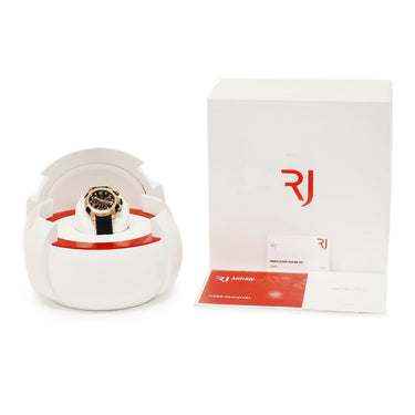 腕時計 ロマンジェローム ROMAIN JEROME アロー マリン 1M45C.OOOR.1518.RB.1101 自動巻き メンズ K18RG無垢 純正ダイヤ クロノグラフ