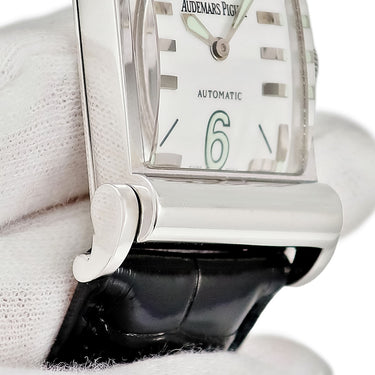 腕時計 オーデマピゲ AUDEMARS PIGUET カナペ CANAPE 15068BC/O/0001CR/01 自動巻き メンズ K18WG無垢 ホワイト 白 角型 ヴィンテージ