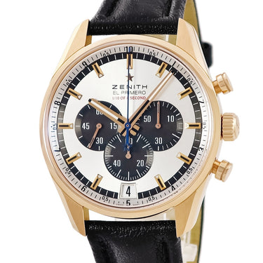 腕時計 ゼニス ZENITH エルプリメロ ストライキング 10th クロノグラフ 18.2040.4052/21.C496 自動巻き メンズ K18RG無垢 限定