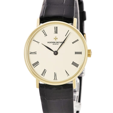 腕時計 ヴァシュロン・コンスタンタン VACHERON CONSTANTIN エッセンシャル 31039/000J-3 手巻き メンズ レディース K18YG無垢 ローマン
