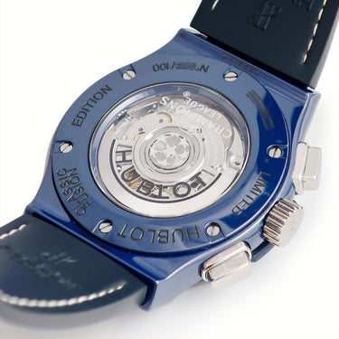 腕時計 ウブロ HUBLOT クラシックフュージョン クロノグラフ チャンピオンズリーグ 521.EX.7170.LR.UCL18 自動巻き メンズ UEFA 限定