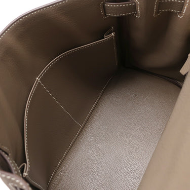 エルメス HERMES ケリー28 内縫い エトゥープ トゴ 2WAYバッグ ゴールド金具 グレージュ ショルダー