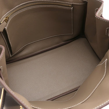 エルメス HERMES バーキン30 エトゥープ トゴ ハンドバッグ ゴールド金具 新品 未使用 グレージュ