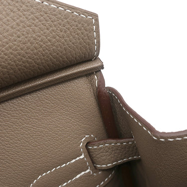 エルメス HERMES バーキン30 エトゥープ トゴ ハンドバッグ ゴールド金具 新品 未使用 グレージュ